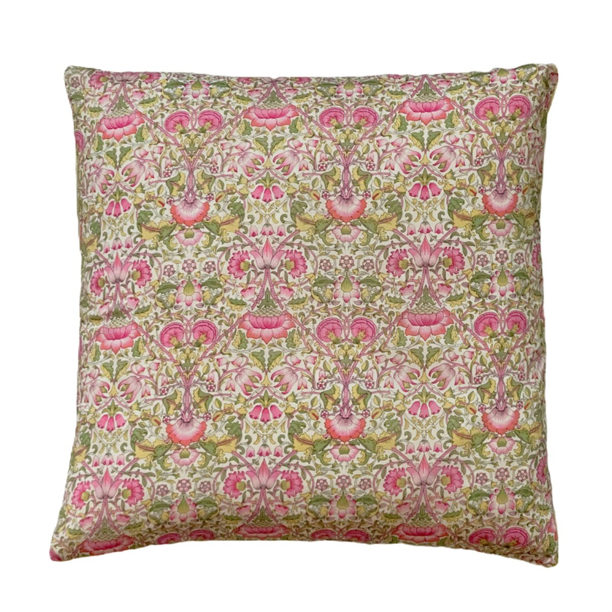 Designerpuder fra Liberty Art Fabric, "Lodden" - pink, 40 x 40 cm - Grønlykke.com