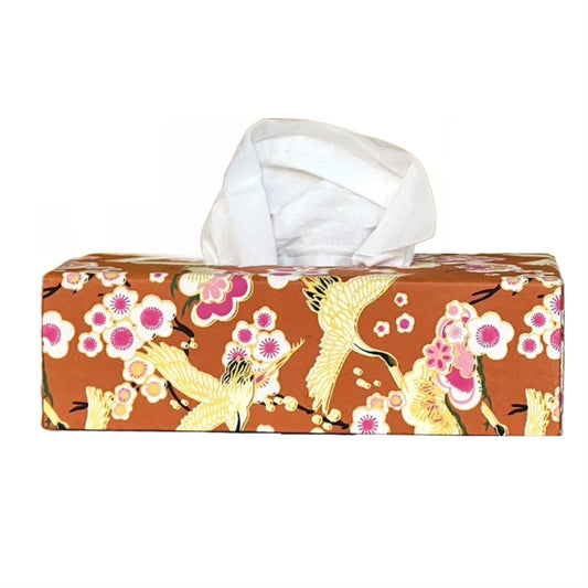 Kleenex Box med Traner & Blomster - Grønlykke.com