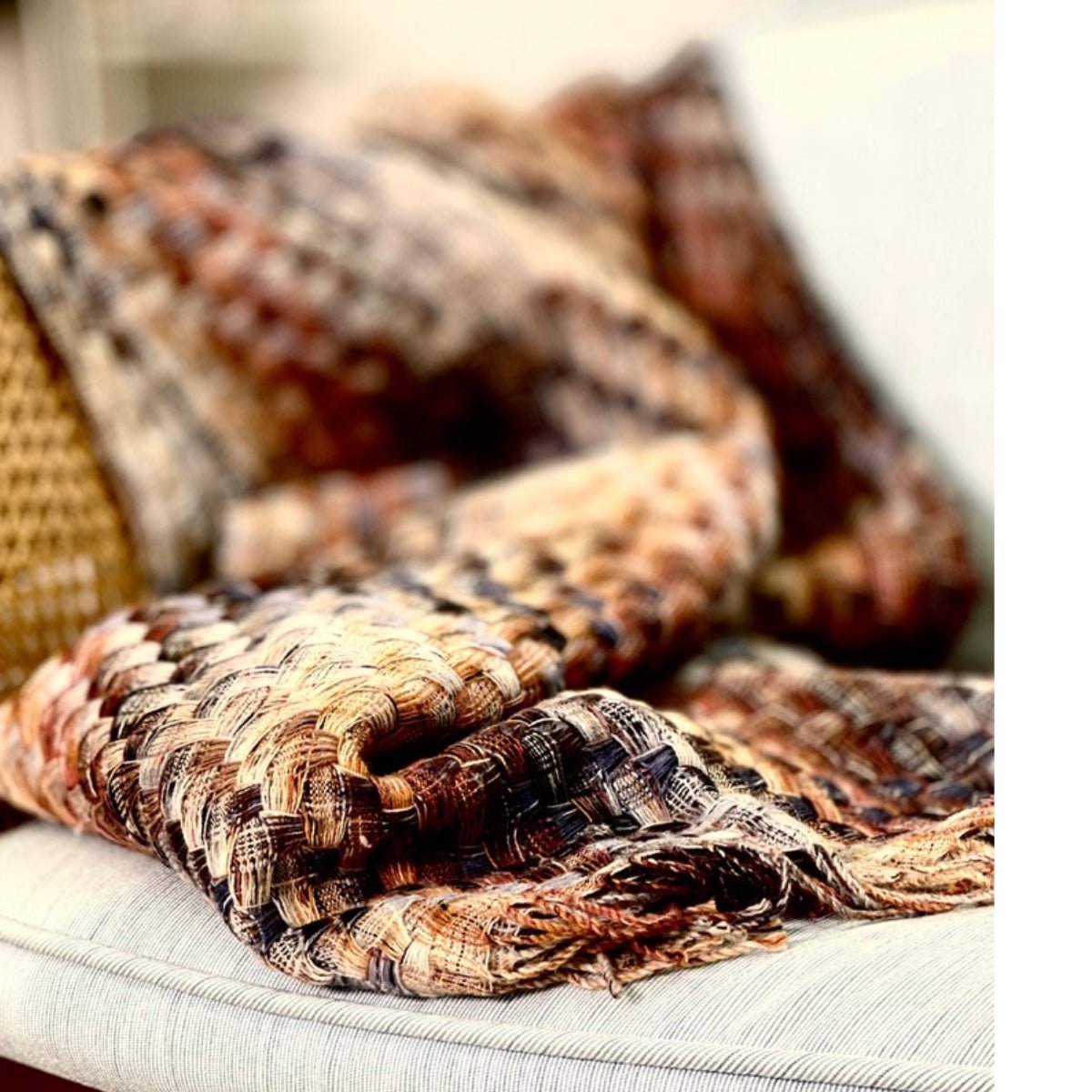 Missoni plaid - Husky Brown & Earth - Grønlykke.com